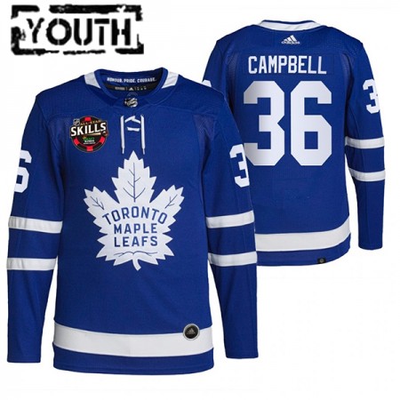 Børn NHL Toronto Maple Leafs Trøje Jack Campbell 36 2022 NHL All-Star Skills Authentic Børn NHL Toronto Maple Leafs Trøje Jack Campbell 36 2022 NHL All-Star Skills Authentic